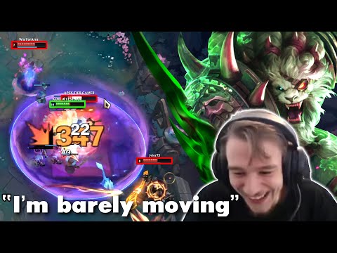 Natty locks Rengar in EMERALD