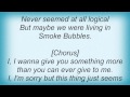 Basement Jaxx - Smoke Bubbles Lyrics