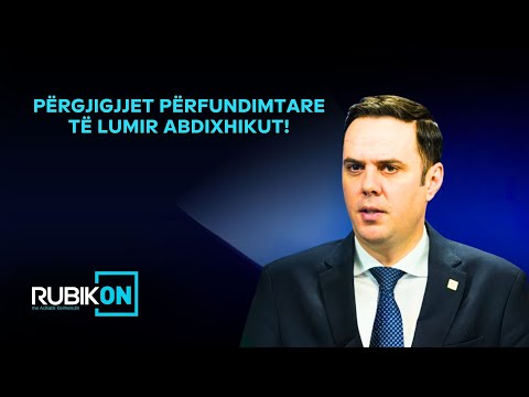 Rubikon me Adriatik Kelmendin - Përgjigjjet përfundimtare të Lumir Abdixhikut! - 11.11.2025