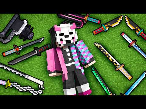 I Collected EVERY Demon Slayer Sword in Minecraft