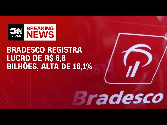Bradesco registra lucro de R$ 6,8 bilhões, alta de 16,1% | FECHAMENTO DE MERCADO