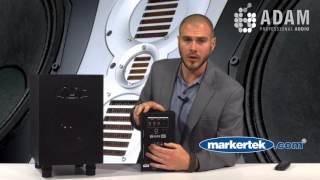 Video thumbnail for Adam Audio A3X Nearfield Monitor & SUB8 Subwoofer by Markertek – America's Broadcast Supply House
