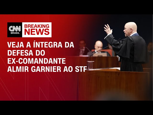Advogado de Almir Garnier apresenta defesa no STF; veja íntegra | CNN 360º
