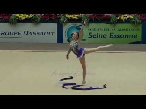 Jasmine KERBER (USA) ribbon - 2015 Corbeil senior AA