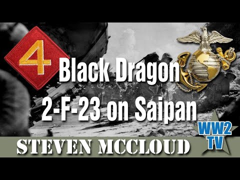 Black Dragon 2-F-23 - US Marines landing on Saipan 1944