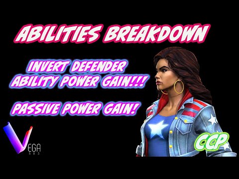America Chavez - Power Gains and Huge Attack!!! Abilities Breakdown & Details - MCoC Marvel Contest