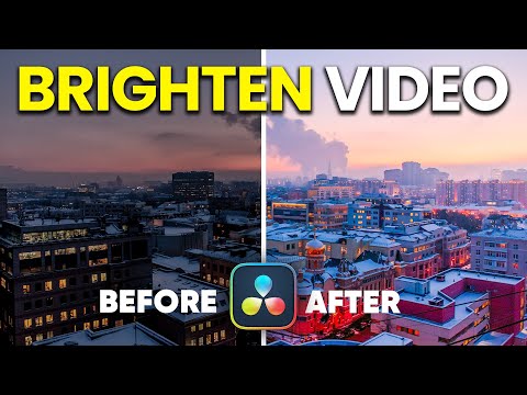How to Brighten Dark Footage in DaVinci Resolve