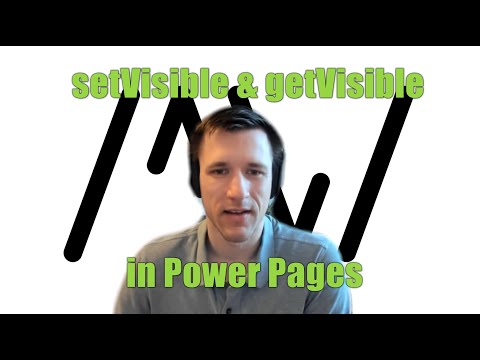 setVisible and getVisible