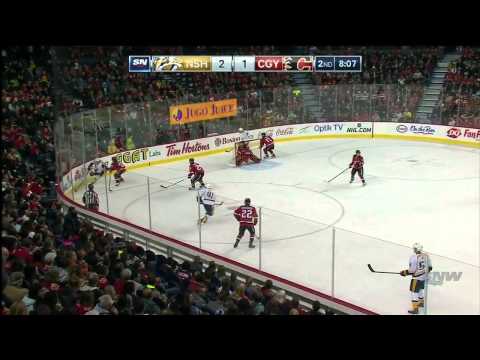 NHL 2014 10 31 Nashville Predators vs Calgary Flames