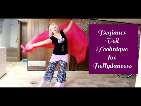 How to use bellydance veils for beginners