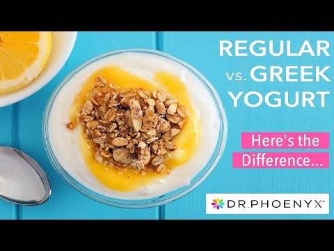 Greek Yogurt vs Regular Yogurt - What's The Difference and Which is Healthier?