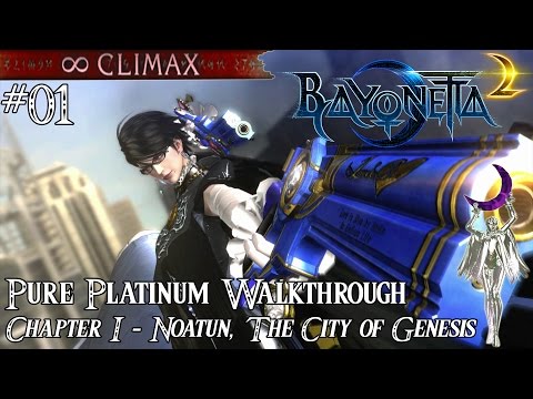 「Bayonetta 2」 Pure Platinum Walkthrough #01 [∞ Climax] Prologue: World of Chaos