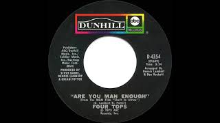 1973 HITS ARCHIVE: Are You Man Enough - Four Tops (mono 45)