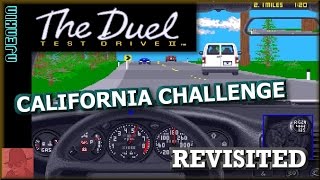Test Drive II : The Duel - CALIFORNIA CHALLENGE on the Commodore Amiga !! - REVISITED