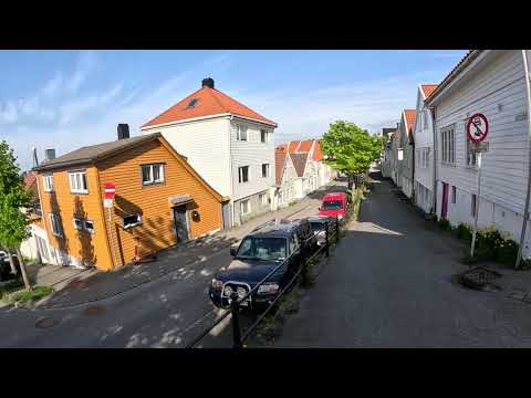 Retur fra byen over Risbakken til Storhaug 28/5-2023