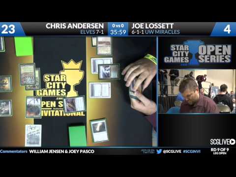SCGINVI - Legacy Open - Round 9 - Chris Andersen vs Joe Lossett