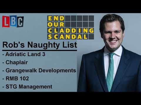 Robert Jenrick on the Cladding Scandal - Nick Ferrari - LBC - 28/2/20