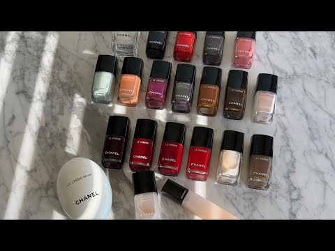 My CHANEL Nail Polish Collection 2025 💅 CHANEL Le Vernis 16 shades