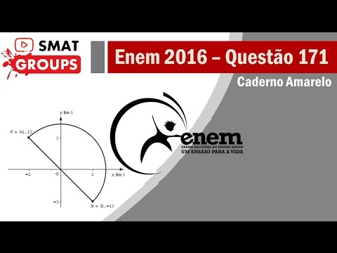 Enem 2016: Questão 171 - Caderno Amarelo - Geometria Plana