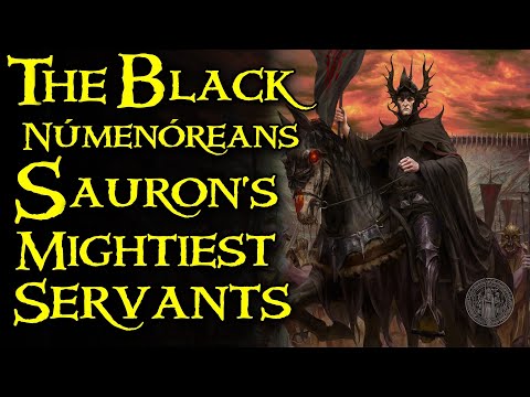 The Black Númenóreans: Sauron's Mightiest Servants | Tolkien Explained