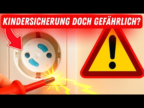 Be careful with child safety locks on electrical outlets! ⚡ What you should know