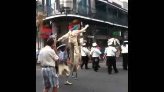 Second line parade: new Orleans 2011