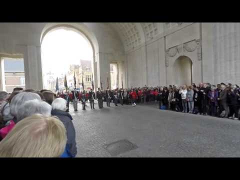 RCMP Pipes and Drums at The Menin Gate