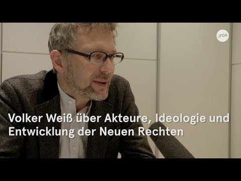Tacheles: Volker Weiß über Akteure, Ideologie und Entwicklung der Neuen Rechten