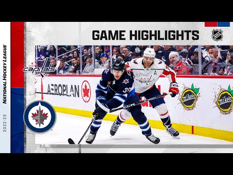 Capitals @ Jets 12/11 | NHL Highlights 2022