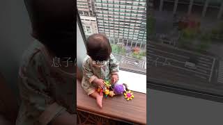 息子氏、初めての東京🗼#shorts #赤ちゃんとの生活 #子連れ旅行