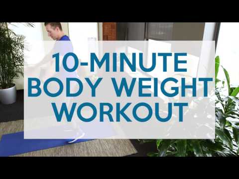 10 Minute Body Weight Workout | WebMD