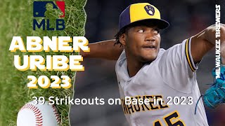 Abner Uribe 39 strikeouts | MLB highlights