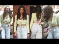Rakul Preet Singh Flaunts Her Hot Exy Figure In Stunning Outfit Snapped At Dubbing Studio Khar