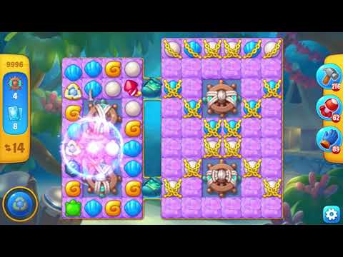 Fishdom  Level 9990 - 10000 (First Try) 🐡 + Mini Game 🐡