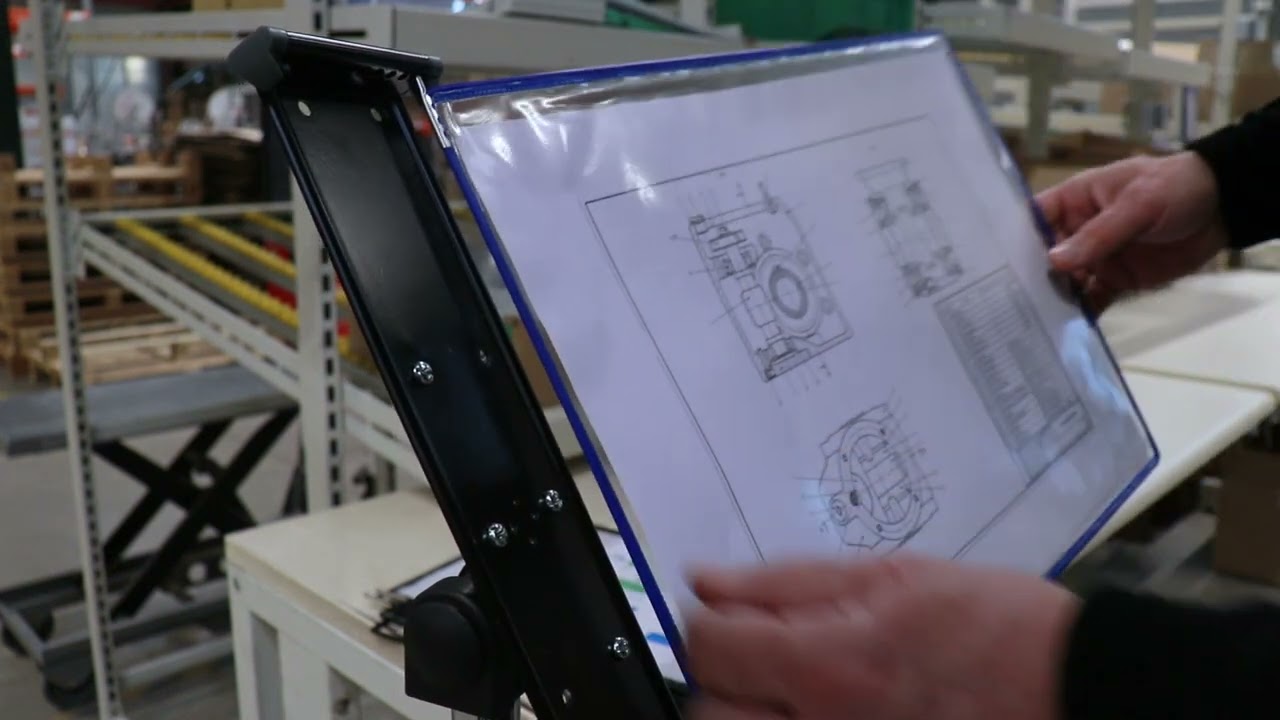 Kit completare stand prezentare podea Tarifold, 10 display-uri
