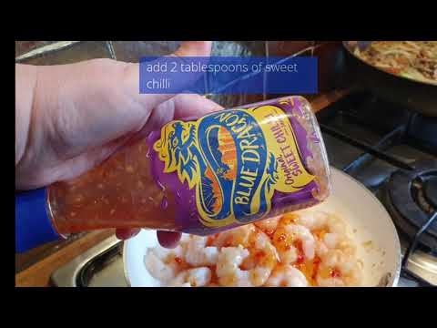 Slimming World Sweet Chilli Prawn Stir Fry