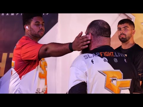 SlapFIGHT: Heavyweight Boxer SLAPS a TANK!