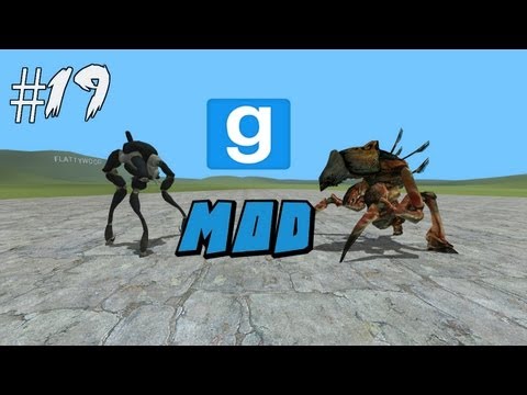 Garry's Mod: 60 Hunters Vs. 60 Antlion Guards! Mod Showcase