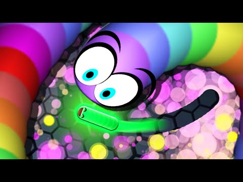 Slither.io TINIEST TROLL SNAKE BOOSTS INTO GIGANTIC SNAKES!! | TROLLING BIG SNAKES | Slither.io