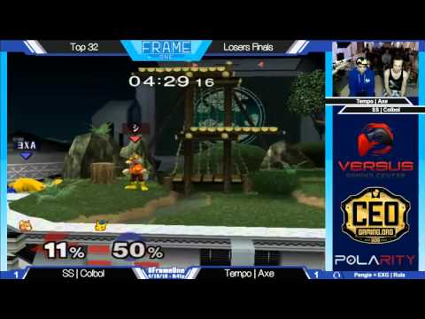 Frame One – Losers Finals: SS|Colbol (Fox) vs. Tempo|Axe (Pikachu)