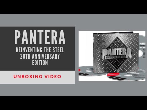 Pantera Reinventing the Steel 20th Anniversary Deluxe Edition Unboxing Video