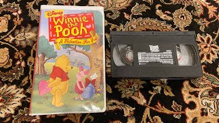 Winnie The Pooh A Valentine For You 2001 VHS