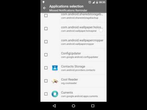 Missed Notifications Reminder Video