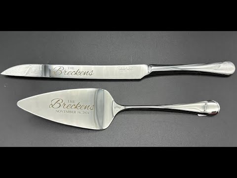 Lasering wedding gift…