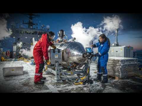 SCIENTISTS FOUND SOMETHING ERUPTING UNDER THE ARCTIC ICE