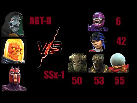 MCOC AW: S29 - AGT-D vs SSx-1 / Hesitation = First death