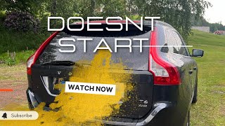 Volvo XC60 T6 no crank no start FIX.