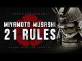Miyamoto Musashi Dokkodo - 21 Rules For Life (Philosophy)