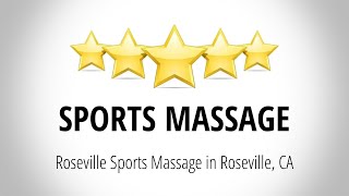 Dean Pastor w/ Roseville Sports Massage in Rocklin California