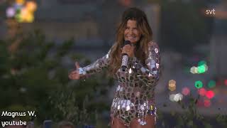DET REGNAR I STOCKHOLM, CAROLA, ALLSÅNGEN 2023, SVT